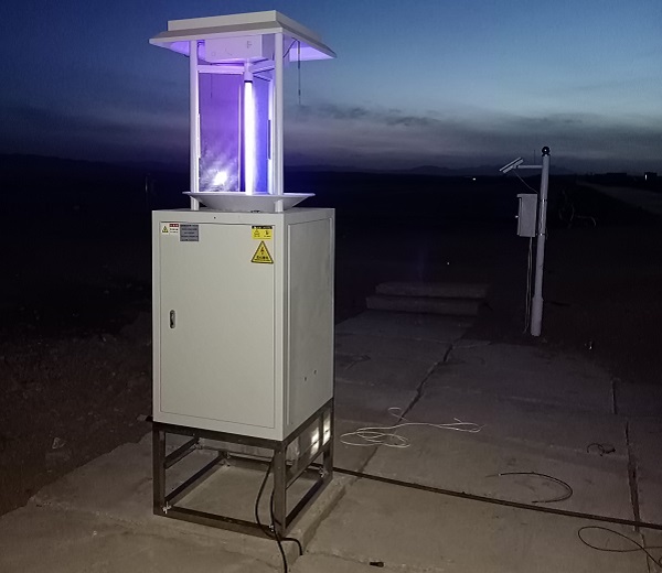 自動蟲情測報燈能測多遠的蟲子?理想狀態百畝到千畝左右！